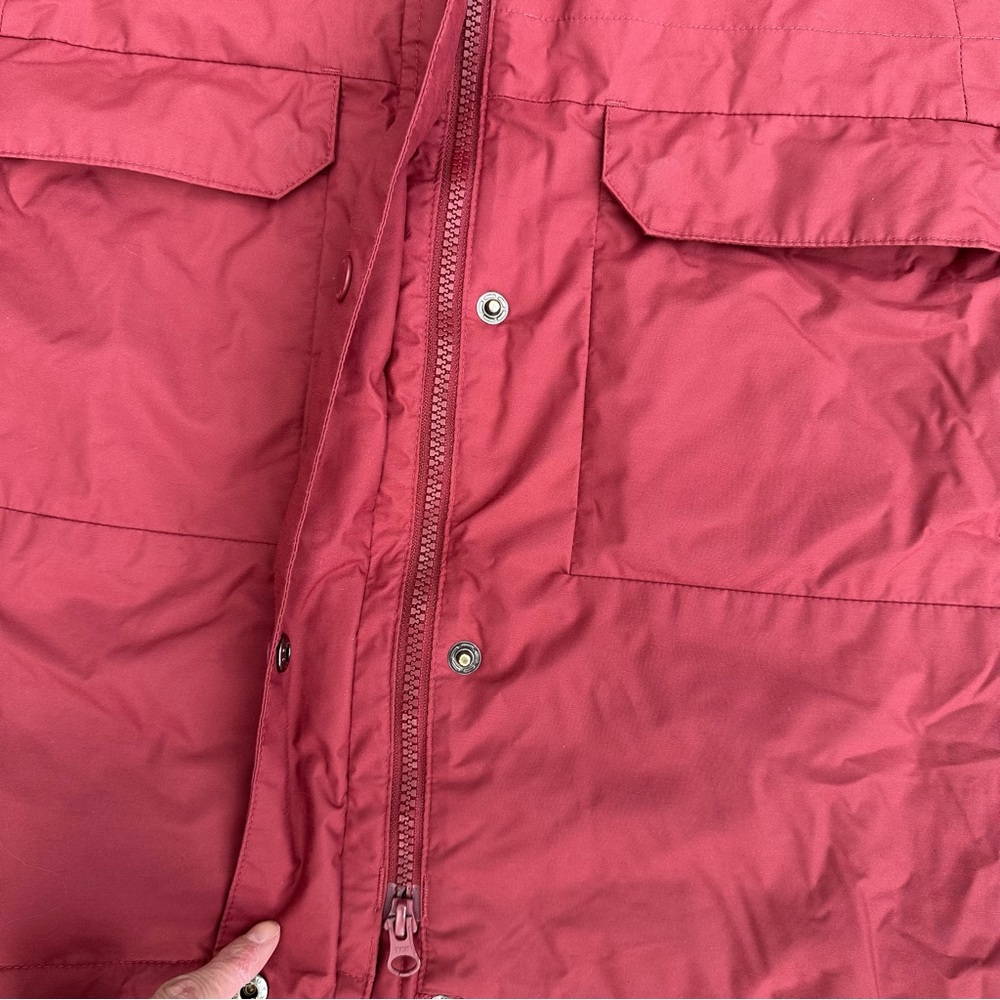 ❎ DONATED ❎ 
 Parka Coat red — Womens Rain Long Sleeve
